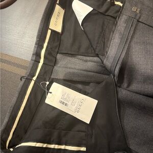 Gucci dark gray Dress Pants